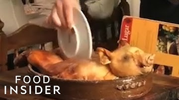 Suckling Pig Is So Tender, It