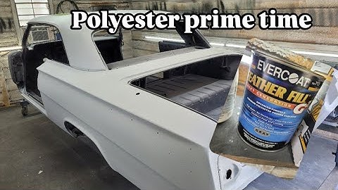 HOW TO APPLY/SPRAY FEATHERFiLL G2 POLYESTER PRIMER!!  / RESTORATION  / CLASSIC CAR / LOWRIDER/ DIY