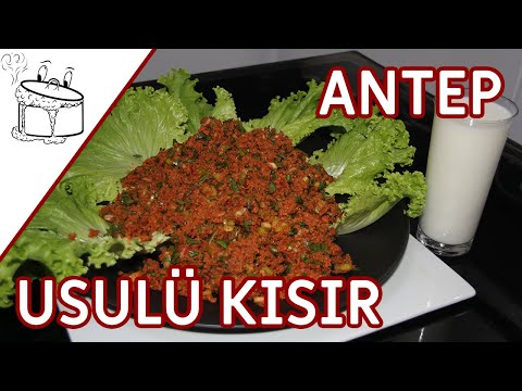 ANTEP USULÜ KISIR/ Tam Kıvamında Kısır Tarifi