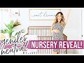 OFFICIAL NURSERY REVEAL + TOUR! GENDER NEUTRAL NURSERY DECORATE WITH ME + ORGANIZATION! @Brianna K