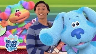 Blue and Josh Skidoo to New York City! 🗽 w/ Rainbow Puppy | Blue's Clues And You!