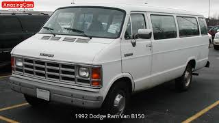 Match Highlights 1992 Dodge Ram Van B150