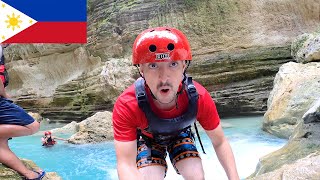 Kawasan Falls Canyoneering and Cliff Jumping, Cebu Philippines (2022) 🇵🇭