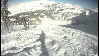 Skiing Devil's Castle, Alta Utah