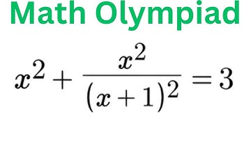 Canadian Mathematical Olympiad (CMO) | Math Olympiad | Algebra  problem | How to find value of X