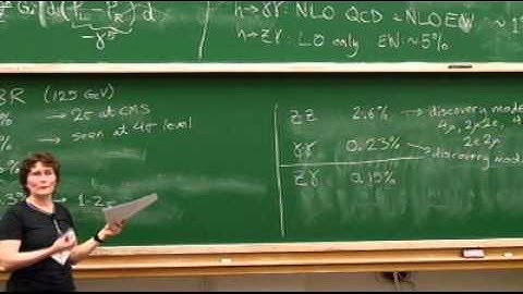 Higgs Bosons Within and Beyond the Standard Model, Heather Logan | Lecture 3 of 4