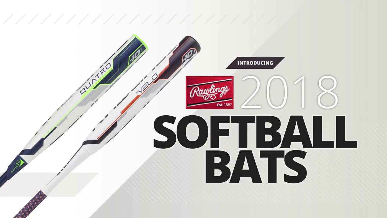 Rawlings Fastpitch Softball Bats Overview YouTube