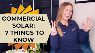 What to Know BEFORE Installing Commercial Solar | How much does commercial cost?