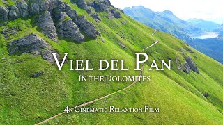 Viel del Pan in the Dolomites (normal version) l 비엘델판 트레킹 l 4K Drone Footage