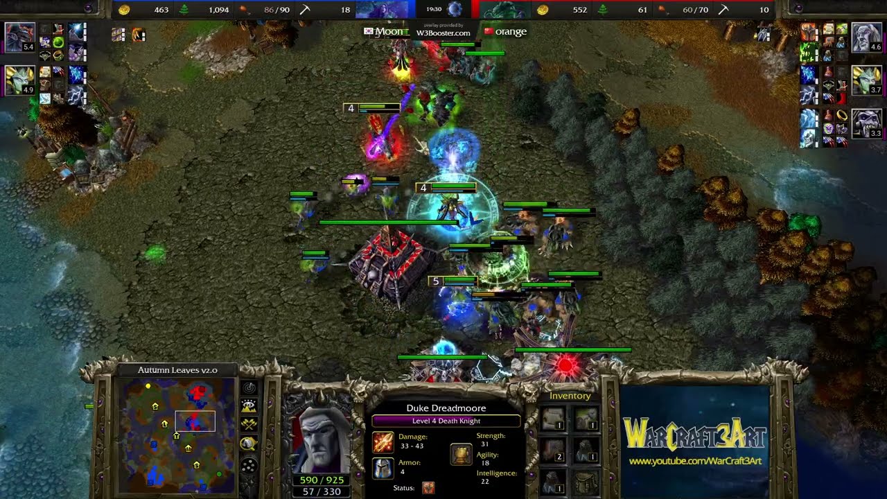 Moon(NE) vs eer0(UD) - Warcraft 3: Classic - RN8863