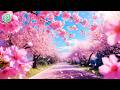 Let Go of Stress 🌸 Peaceful Cherry Blossom Music to Quiet Your Mind
