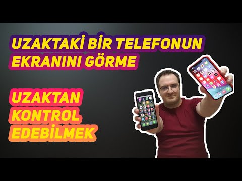 Uzaktaki bir telefonu kontrol edebilmek...