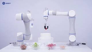 DOBOT CR5 Cobot Making Cake