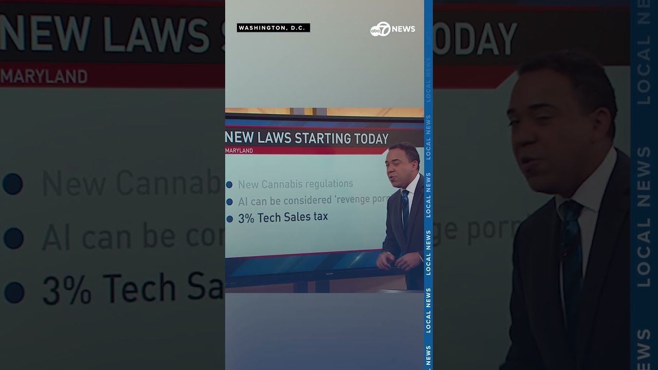 New Laws Take Effect In DC Maryland And Virginia Minimum Wage Rise Tech Tax Cannabis More