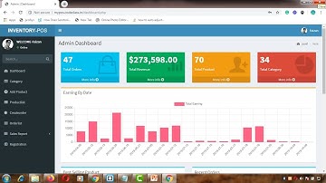 PHP for Beginners to Inventory POS Sales Project - AdminLTE