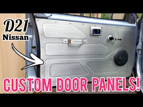 Nissan D21 Door panels // How To Install