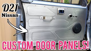 Nissan D21 Door panels // How To Install
