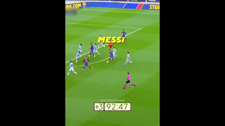 Messi Last Ever Touch for Barcelona💔