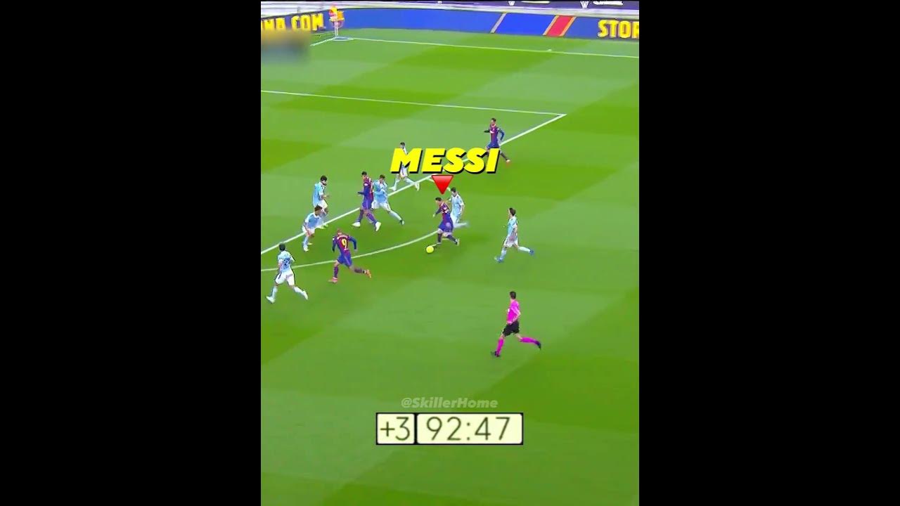 Messi Last Ever Touch for Barcelona💔