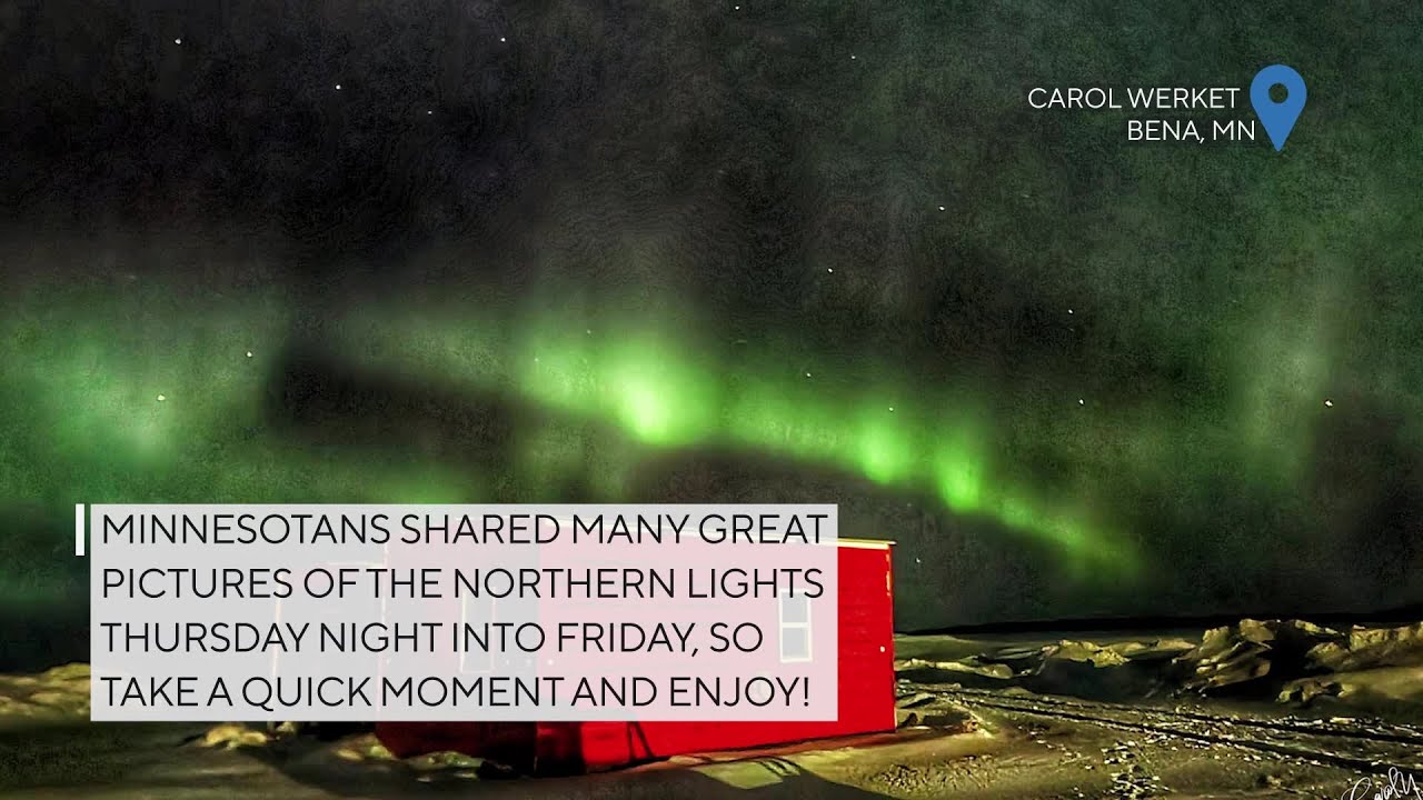 Here's how to look for northern lights in Minnesota Friday night ...