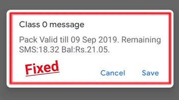 How To Stop Class 0 Message On Android | Desable Flash Messages Android Phones