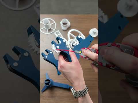 This filament re-spooler was so satisfying to build 😍 Model: PASTA lite Receiver by KYZ Design