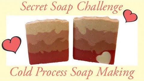 Secret Soap Challenge | Cold Process Soap Making | Pointy Layers Technique