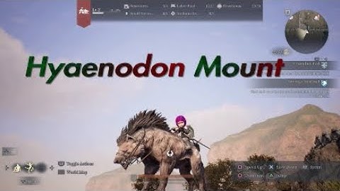 Bless Unleashed - Hyaenodon Mount | Mount Collection