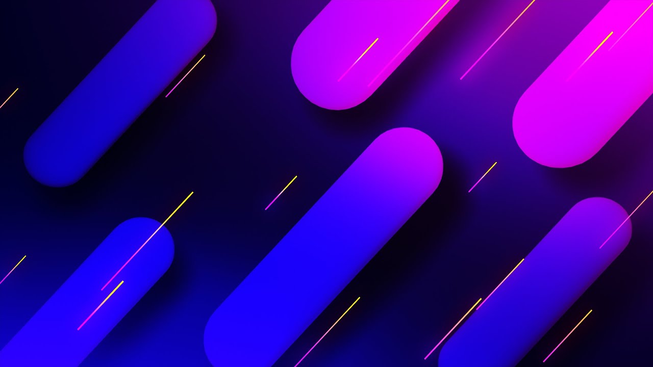 Rounded Neon Purple Lines Gradient Background video | Footage | Screensaver  - YouTube