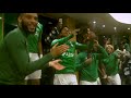 ASSE 1-0 Lyon : la joie du vestiaire stéphanois