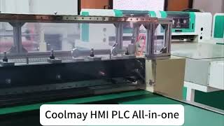 Structured Text Integrated HMI PLC With 800*480 Resolution And Cutout Size 143*86mm