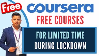 Coursera Free Courses With Certificates | During Lockdown