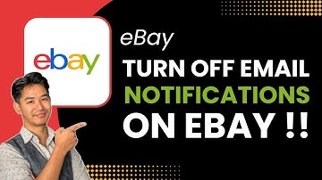 How to Turn Off eBay Email Notifications !