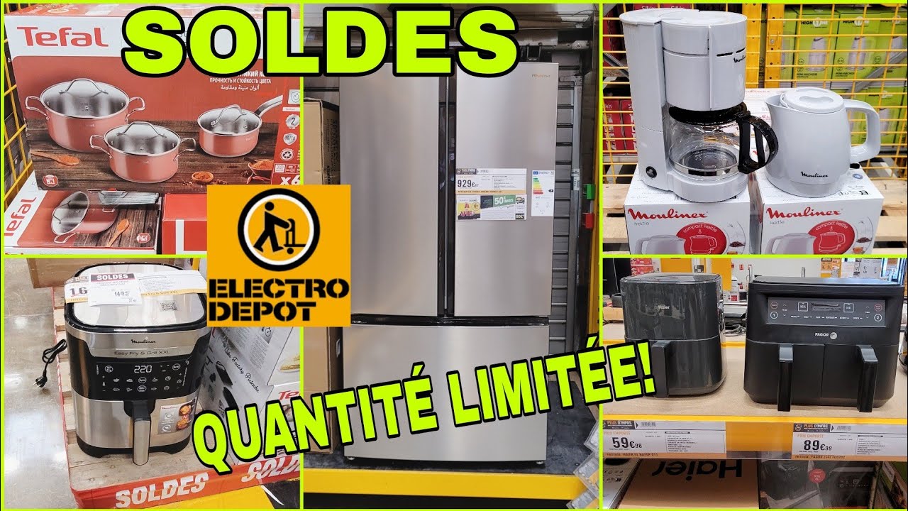 💣🚫ELECTRO DEPOT SOLDES QUANTITÉ LIMITÉE 18.01.24 