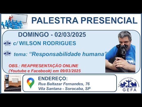 Assista: Palestra Presencial c/ WILSON RODRIGUES JR. (02/03/2025)