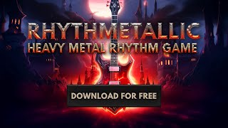 Rhythmetallic: Heavy Metal Guitar Hero-like Tap Tap Music Rhythm Game screenshot 2