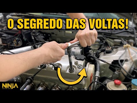 Apertar VELAS SEM TORQUÍMETRO: Quantas voltas dar depois do encosto?