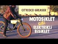 Retro Elektrikli Bisiklet Citycoco Greaser ile Geleceğe Dönüş