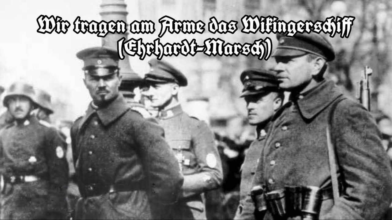 Wir tragen am Arme das Wikingerschiff [Deutsches Freikorpslied][Instrumental][+Liedtext]