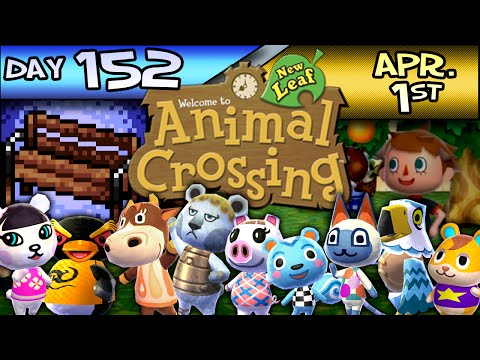 Animal Crossing: New Leaf – Day 152 – Apr. 1 – April Fools' Day!