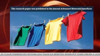 Soon, You Might Be Able to Clean Your Clothes by Wearing Them in the Sun