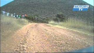 WRC Greece Day 2 Hirvonen close to a big crash