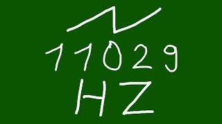 11029 hz saw