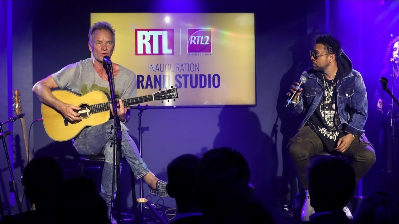 Sting & Shaggy - Angel (Live) Le Grand Studio RTL