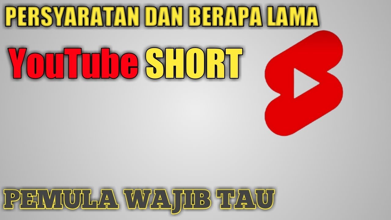 Youtube shorts berapa menit - YouTube