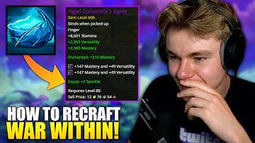 How To Recraft Your Gear In War Within! (FAST AND EASY)