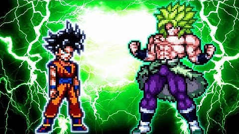Blizzard Goku V2 OP(New) VS Broly DBS OP in Jump Force Mugen