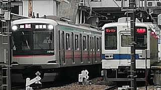 東急5000系  5102編成   08K  急行 南栗橋行き  西新井駅発車
