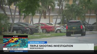 Triple shooting under investigation in Deerfield Beach