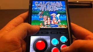 Joe & Mac, Caveman Ninja - Arcade Game for MAME on Android [MAME4droid Emulator] screenshot 2